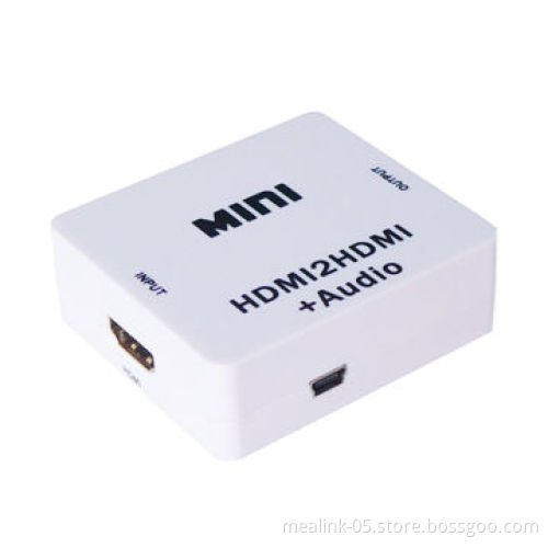 Mini HDMI to HDMI Audio Converter 1080p